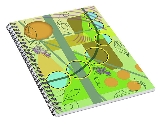 Driving To get Fruit - Spiral Notebook
