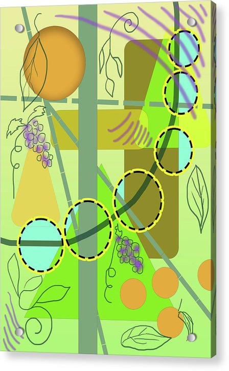 Driving To get Fruit - Acrylic Print