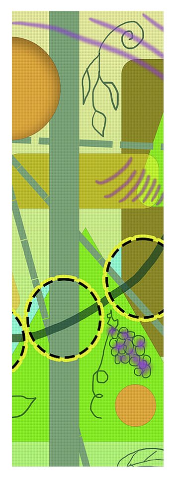 Driving To get Fruit - Yoga Mat