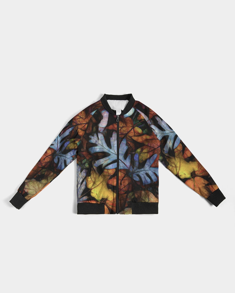Mid October Leaves Women's Bomber Jacket