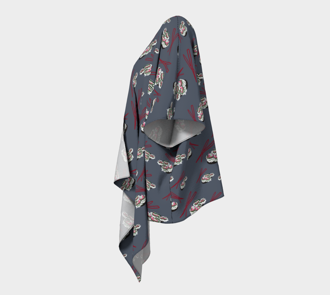 Sushi Draped Kimono