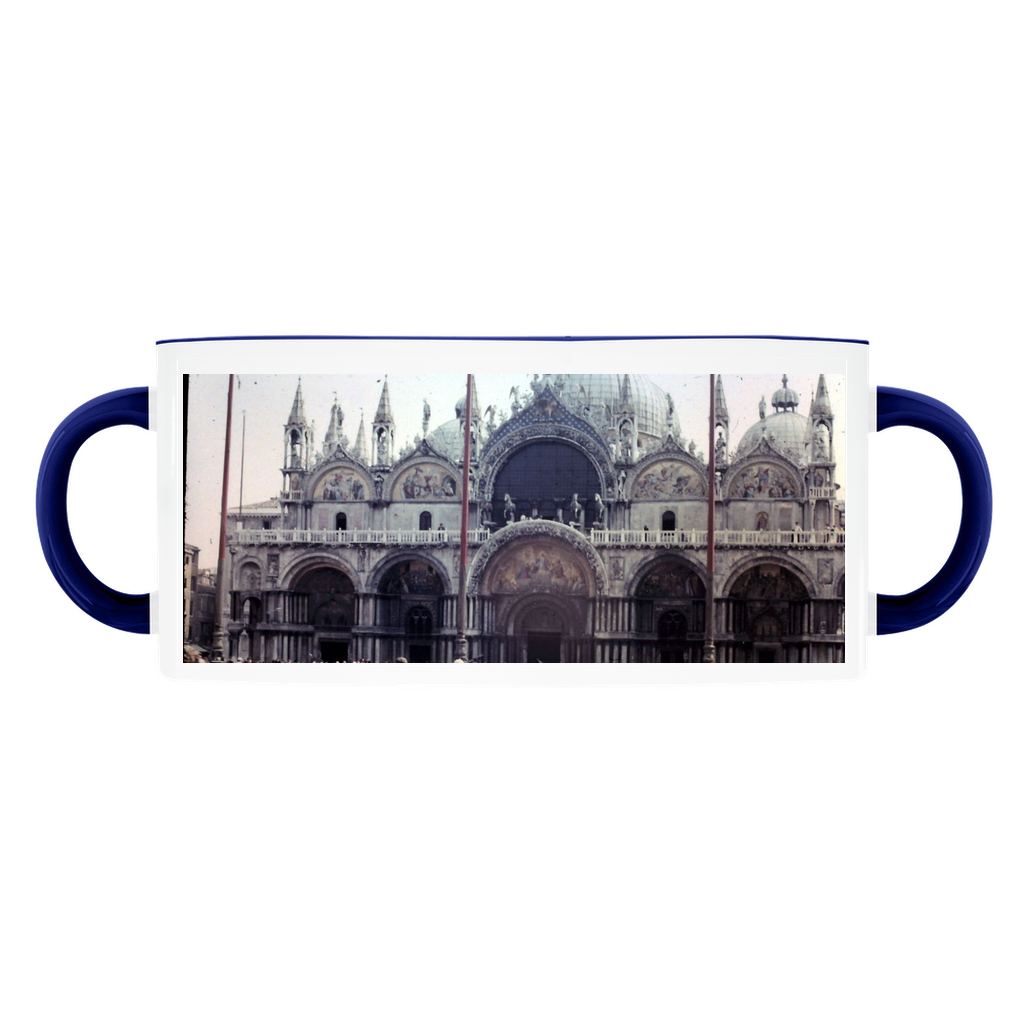 Vintage Venice Cathedral Accent Mugs