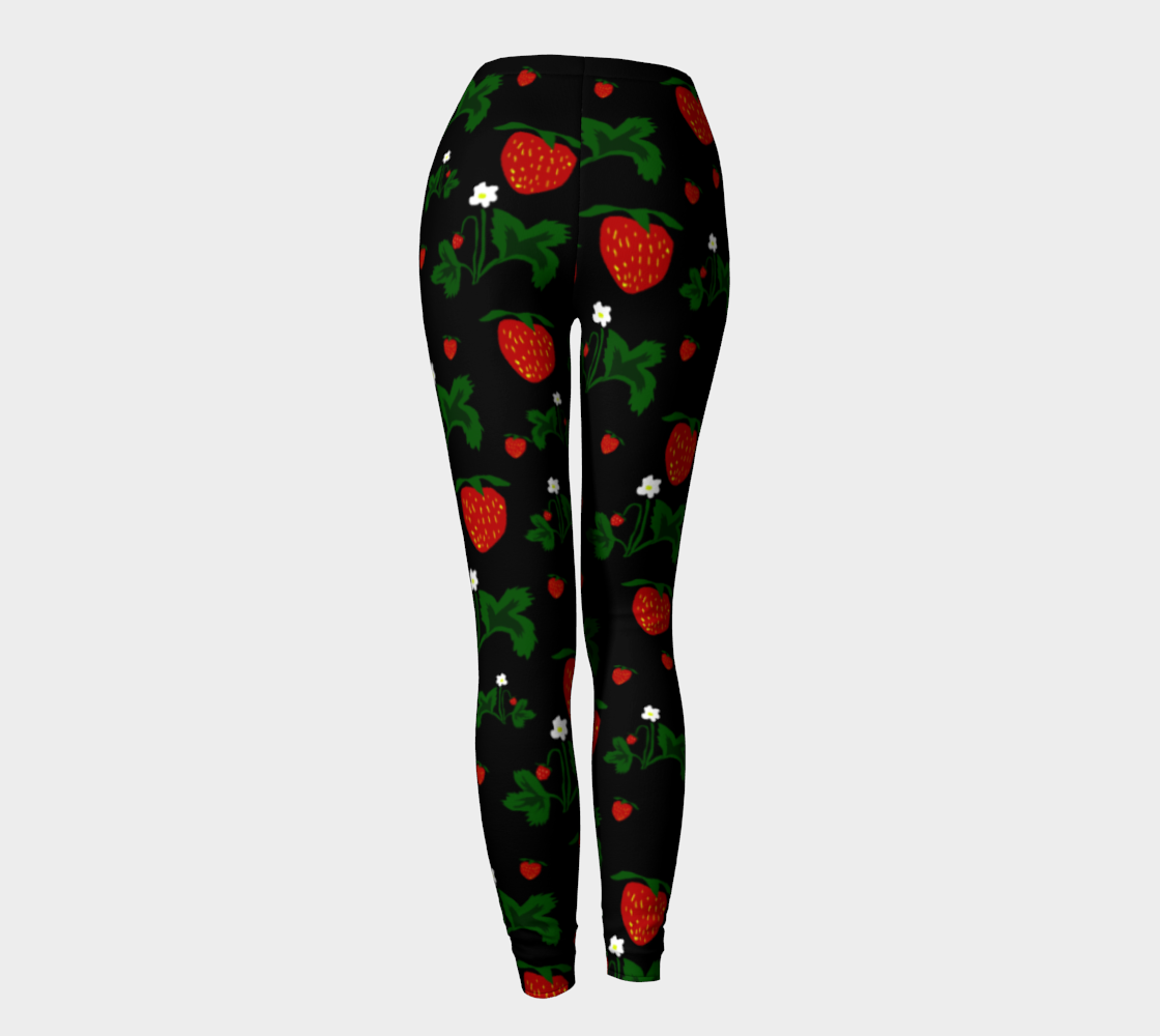Wild Strawberries Leggings