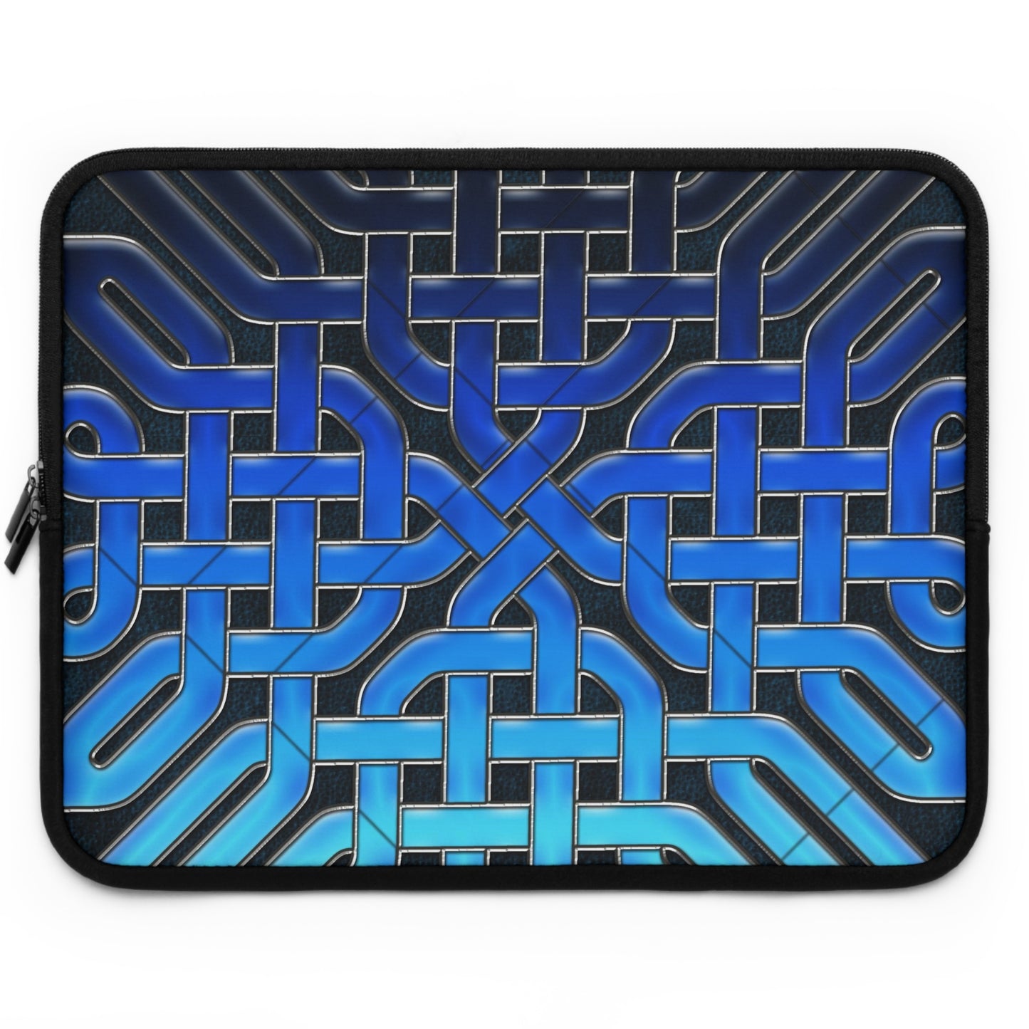 Blue Celtic Glass Laptop Sleeve