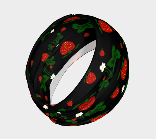 Wild Strawberries Headband