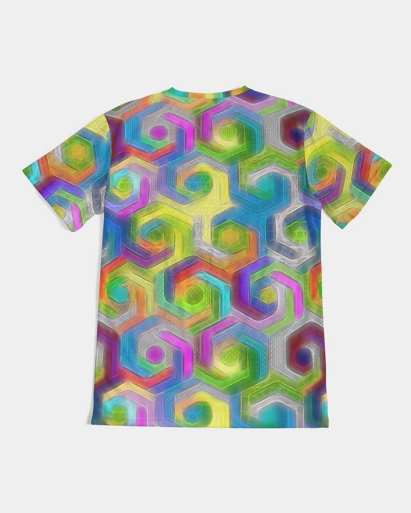 Colorful Hexagons Men's Tee