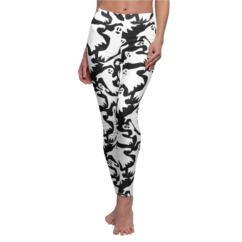 Ghosts Women's Cut & Sew Casual Leggings