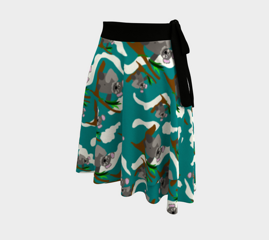 Koala Bears Wrap Skirt