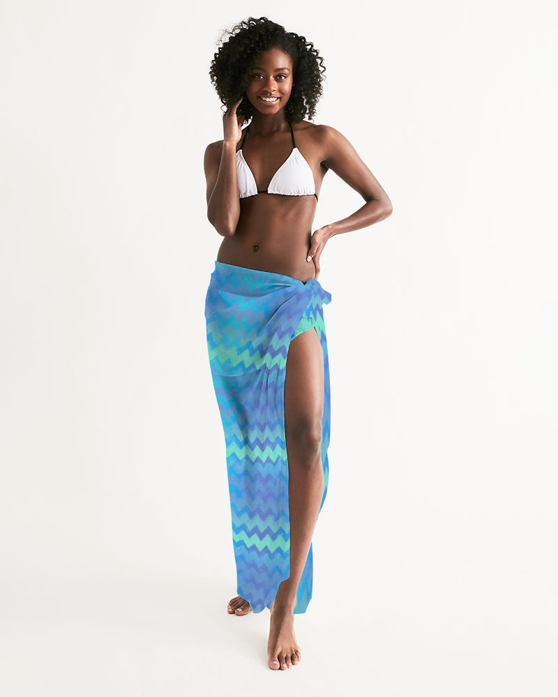 Mermaid Stripes Swim Cover Up
