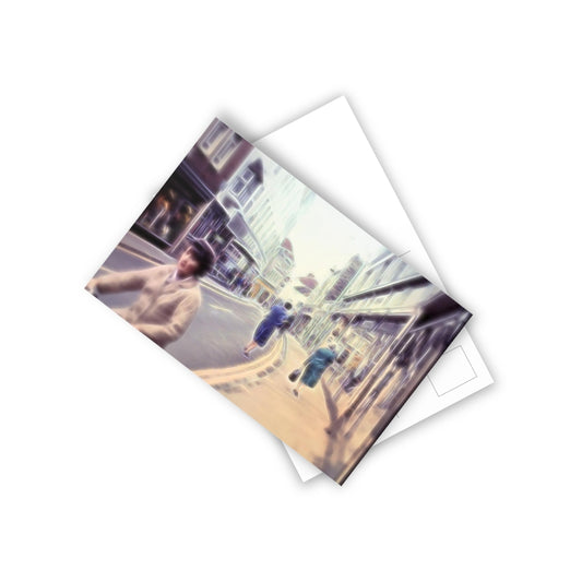 Vintage Travel London Shopping Postcards (10pcs)