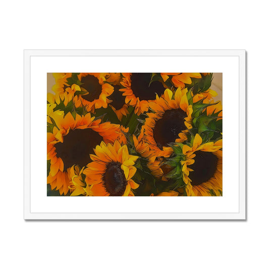 Sunflowers Framed & Mounted Print