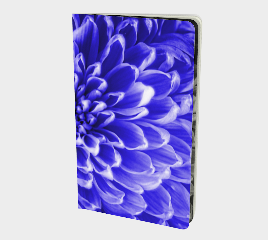 Blue Chrysanthemum Notebook