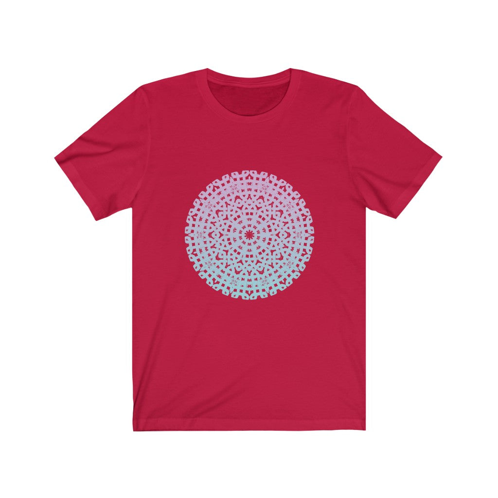 Pastel Celtic Knot Mandala Unisex Jersey Short Sleeve Tee