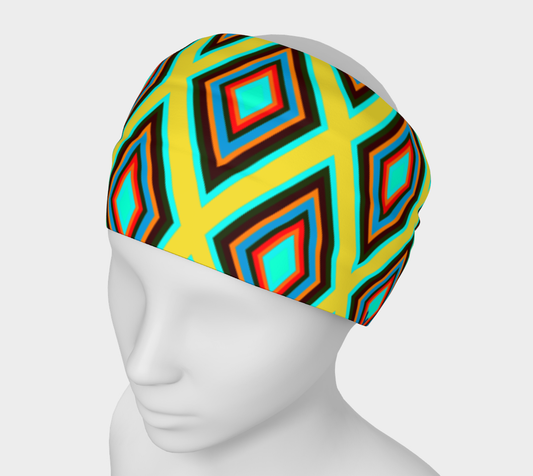 Colorful Diamonds Variation 5 Headband