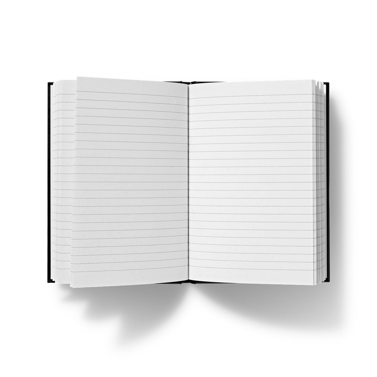 Blue Green Dahlias Hardback Journal