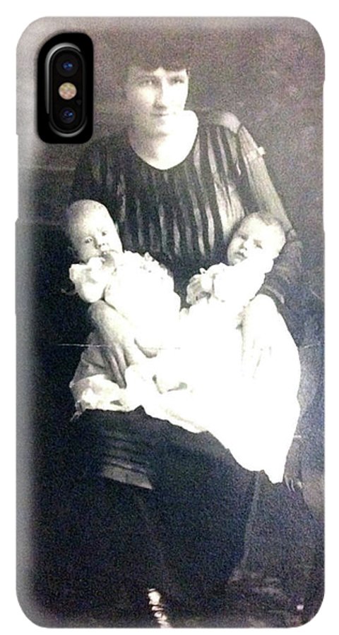Early 1900s Mother and Twins - Phone Case