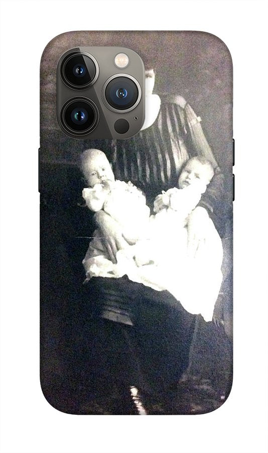 Early 1900s Mother and Twins - Phone Case