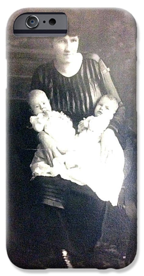 Early 1900s Mother and Twins - Phone Case