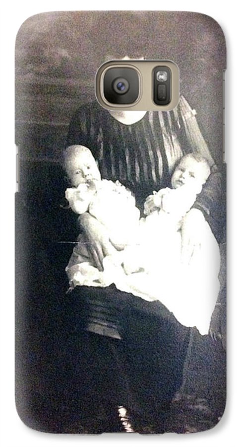 Early 1900s Mother and Twins - Phone Case