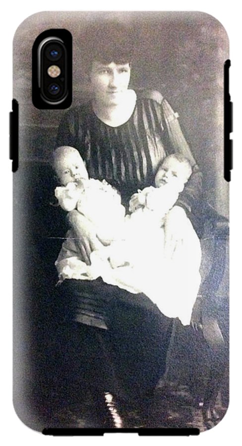 Early 1900s Mother and Twins - Phone Case