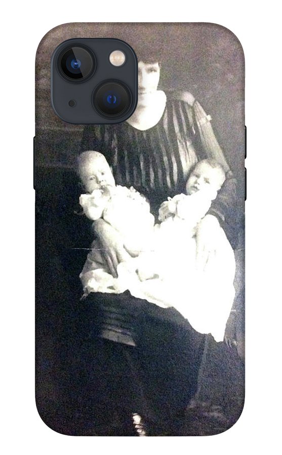 Early 1900s Mother and Twins - Phone Case