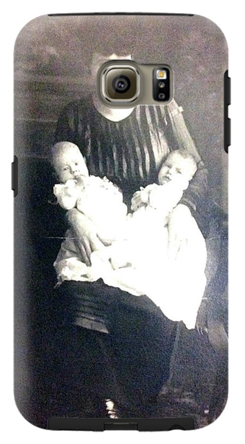 Early 1900s Mother and Twins - Phone Case