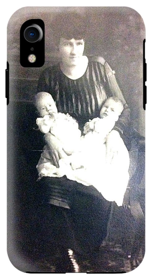 Early 1900s Mother and Twins - Phone Case