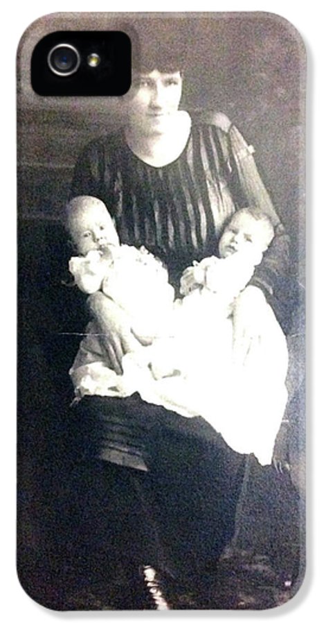 Early 1900s Mother and Twins - Phone Case