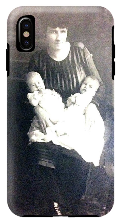 Early 1900s Mother and Twins - Phone Case