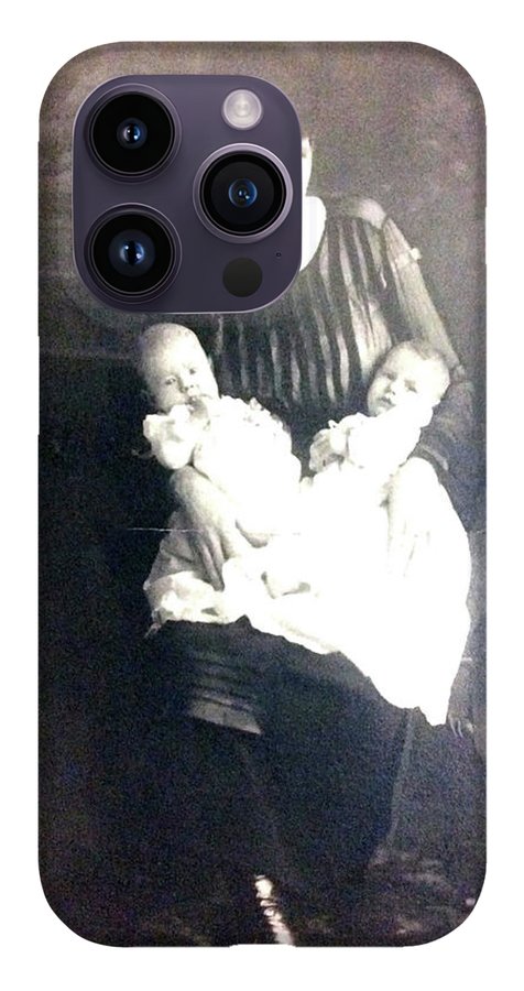 Early 1900s Mother and Twins - Phone Case