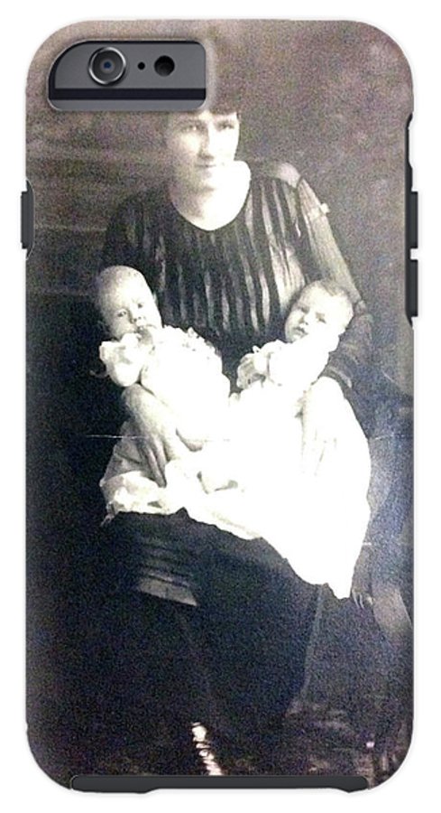 Early 1900s Mother and Twins - Phone Case
