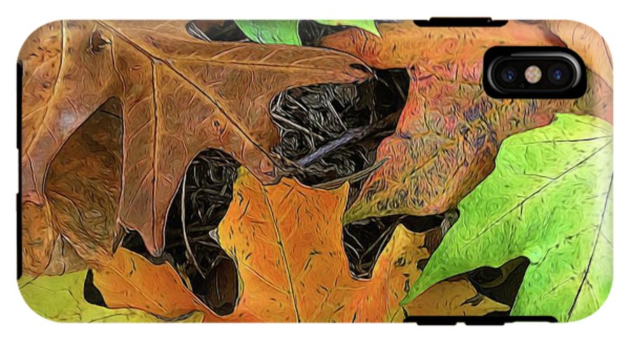 Early October Leaves 1 - Phone Case