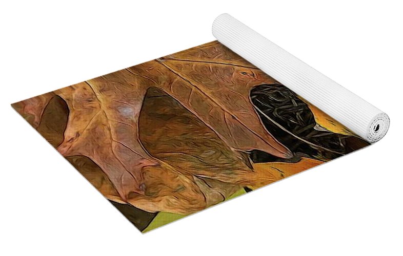 Early October Leaves 1 - Yoga Mat