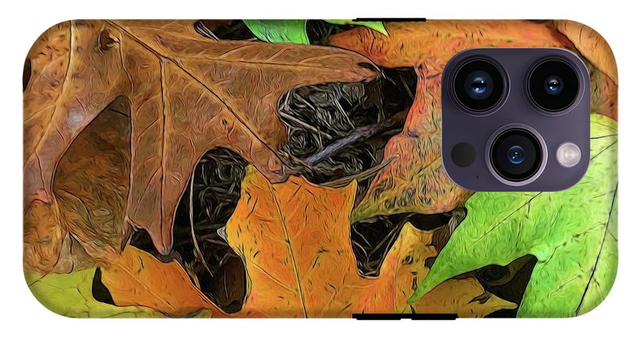 Early October Leaves 1 - Phone Case