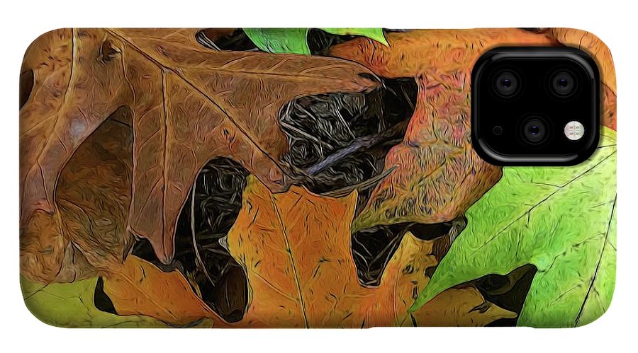 Early October Leaves 1 - Phone Case