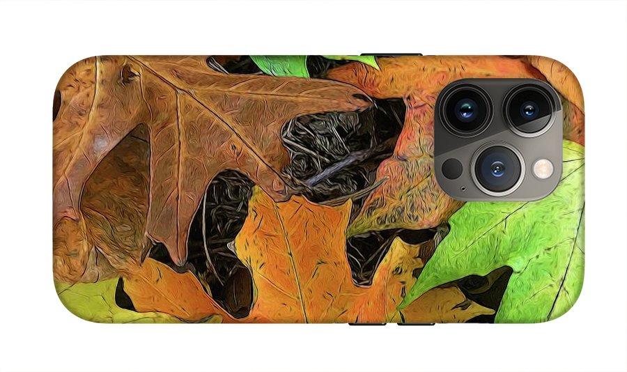 Early October Leaves 1 - Phone Case