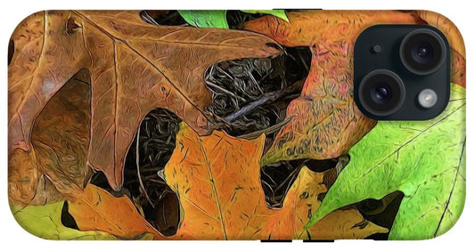 Early October Leaves 1 - Phone Case