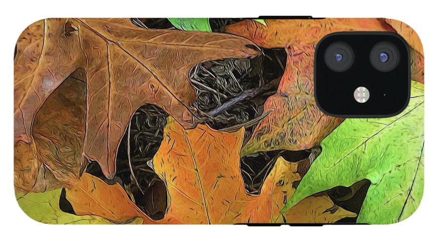 Early October Leaves 1 - Phone Case
