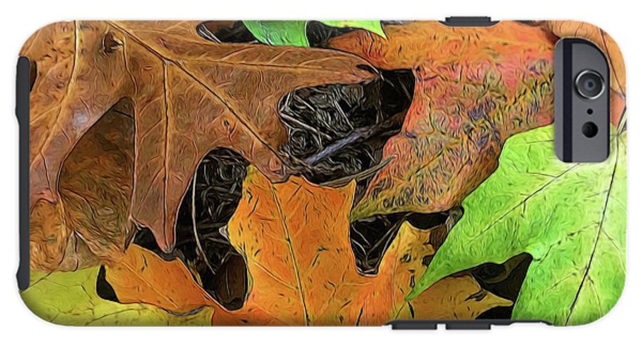 Early October Leaves 1 - Phone Case