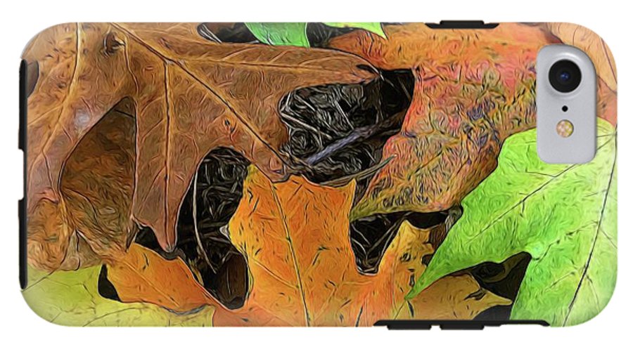 Early October Leaves 1 - Phone Case