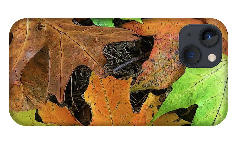 Early October Leaves 1 - Phone Case