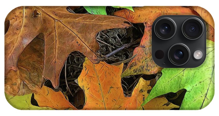 Early October Leaves 1 - Phone Case