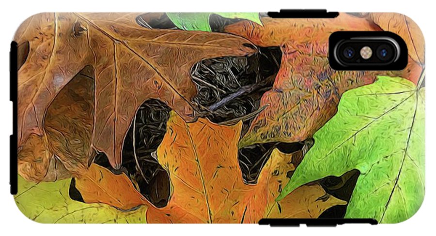 Early October Leaves 1 - Phone Case