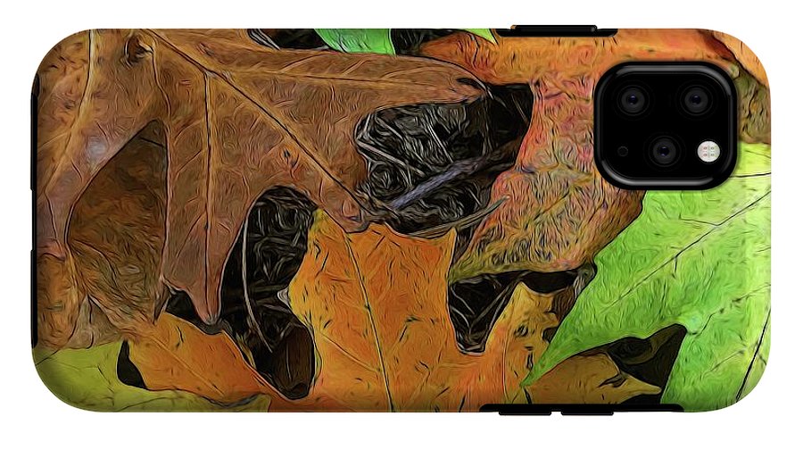 Early October Leaves 1 - Phone Case
