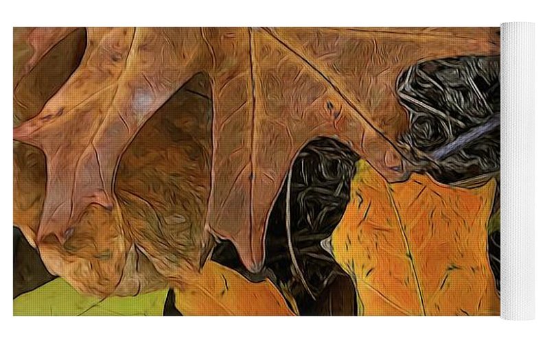Early October Leaves 1 - Yoga Mat