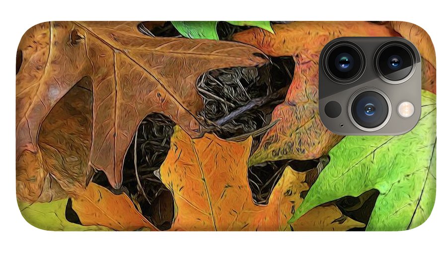 Early October Leaves 1 - Phone Case