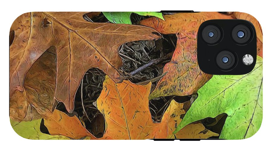 Early October Leaves 1 - Phone Case