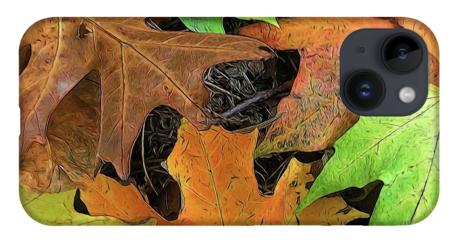 Early October Leaves 1 - Phone Case