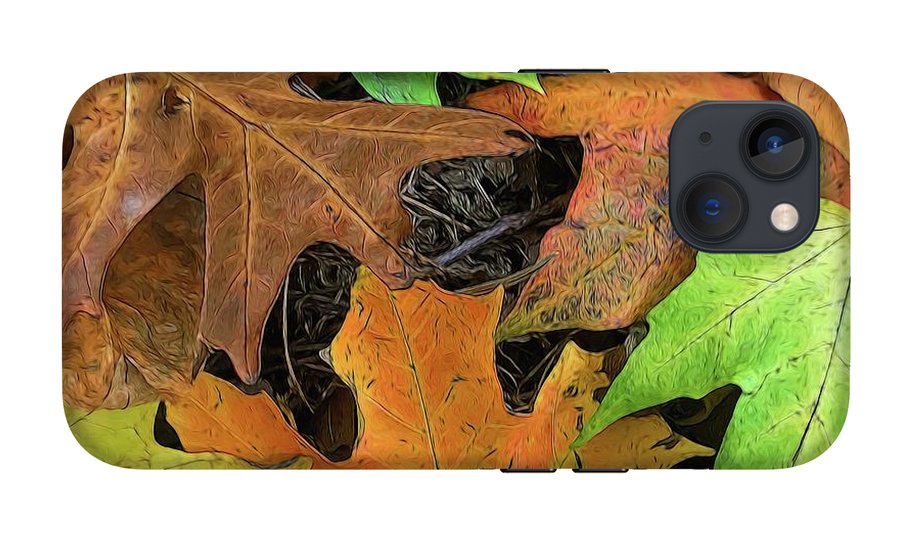 Early October Leaves 1 - Phone Case
