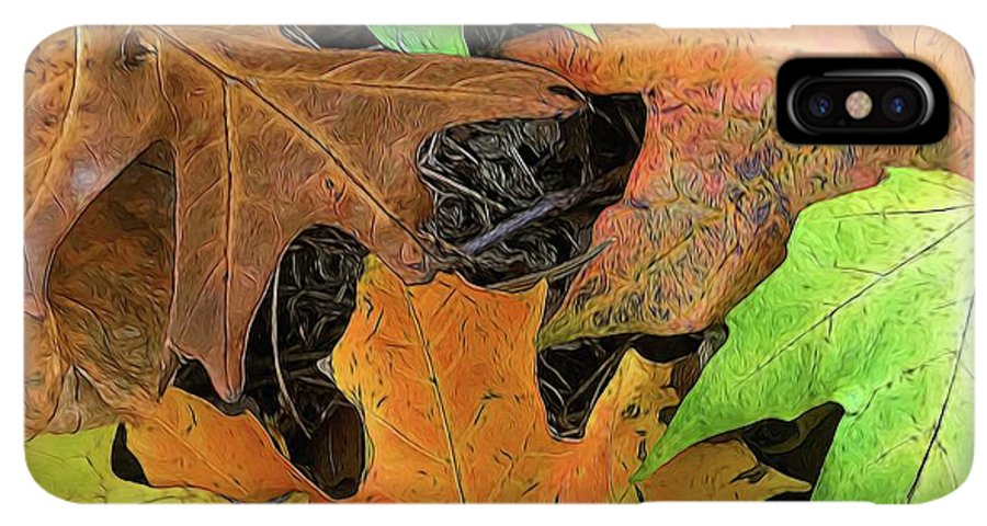 Early October Leaves 1 - Phone Case